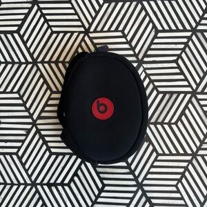 Beats Black and Red Headphone Case
